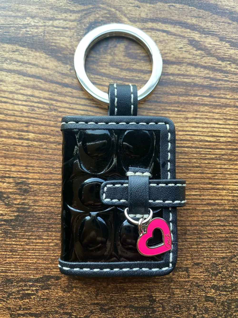 Coach Vintage Black Photobook Charm